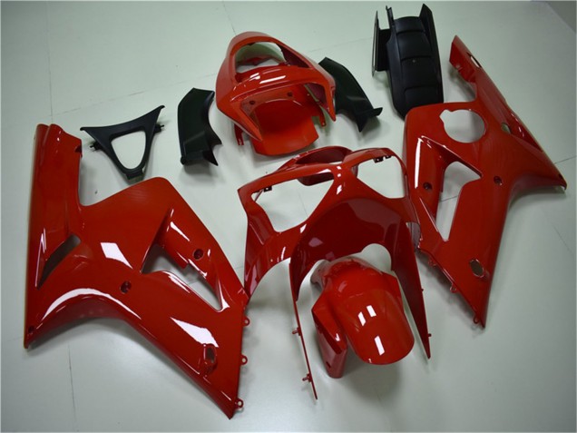 Kits Carenado Moto Kawasaki ZX6R 2003-2004 - Rojo Baratos