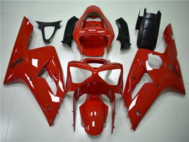 Kits Carenado Moto Kawasaki ZX6R 2003-2004 - Rojo Baratos