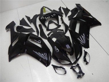 Carenado Moto ABS Kawasaki ZX6R 2007-2008 - Negro Brillante Baratos