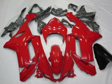 Carenados Moto Kawasaki ZX6R 2007-2008 - Rojo Baratos
