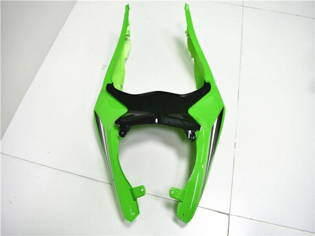 Carenados Moto Kawasaki ZX6R 2013-2018 - Verde Blanco Negro Brillante Baratos