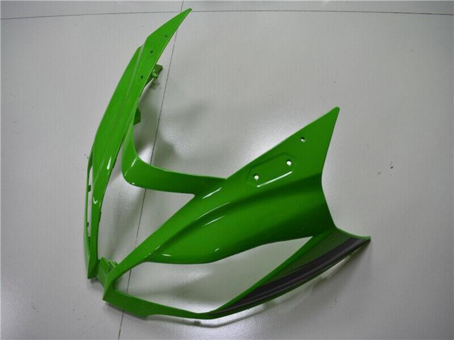 Carenado Moto Kawasaki ZX6R 2013-2018 - Verde Negro Brillante Baratos