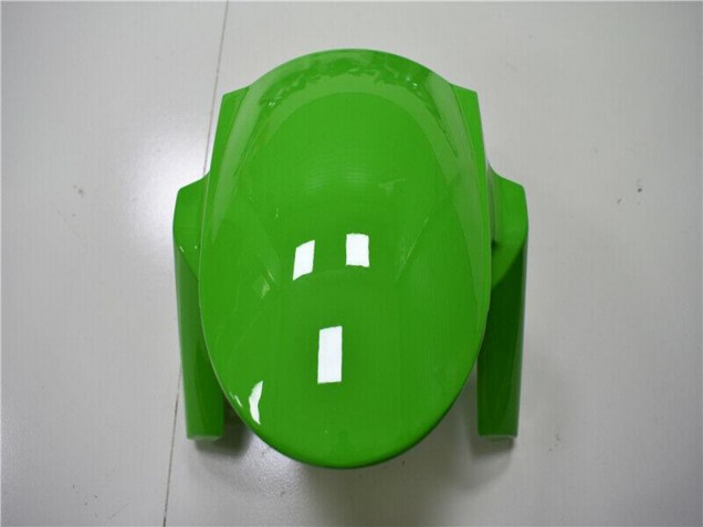 Carenado Moto Kawasaki ZX6R 2013-2018 - Verde Negro Brillante Baratos