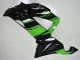 Carenado Moto Kawasaki ZX6R 2013-2018 - Verde Negro Brillante Baratos
