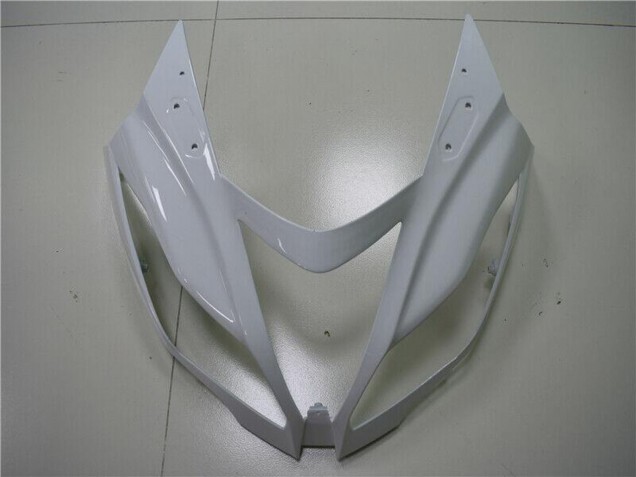 Carenados ABS Kawasaki ZX6R 2013-2018 - Blanco Negro Mate Baratos