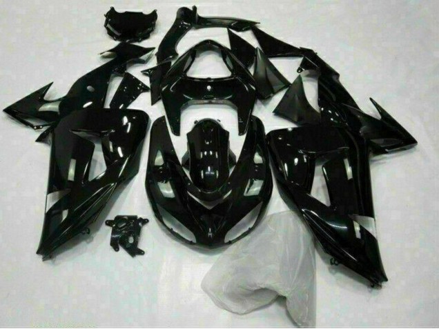 Carenado Moto Kawasaki ZX10R 2006-2007 - Negro Brillante Baratos
