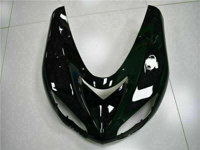 Kits Carenado Moto Kawasaki ZX10R 2006-2007 - Negro Brillante Rojo Llama Baratos