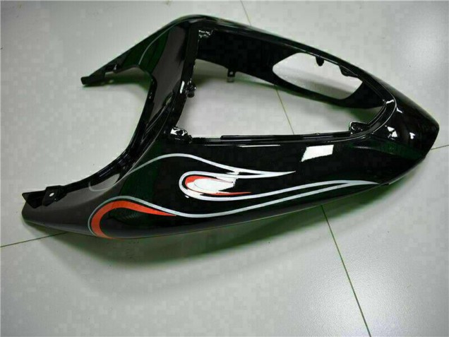 Kits Carenado Moto Kawasaki ZX10R 2006-2007 - Negro Brillante Rojo Llama Baratos