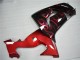 Carenado Moto Kawasaki ZX10R 2006-2007 - Negro Brillante Rojo Llama Baratos