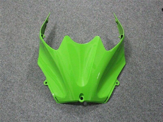 Carenado Moto Kawasaki ZX14R ZZR1400 2006-2011 - Verde Negro Brillante Baratos
