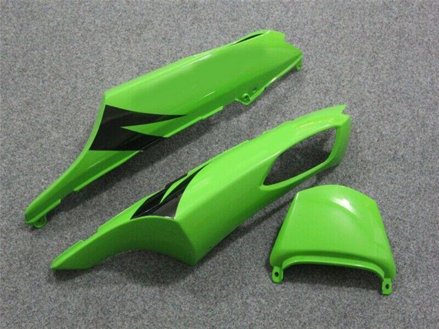 Carenado Moto Kawasaki ZX14R ZZR1400 2006-2011 - Verde Negro Brillante Baratos