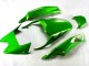 Carenado Moto Kawasaki ZX14R ZZR1400 2012-2024 - Verde Negro Brillante Baratos