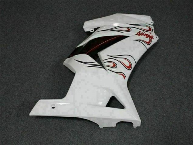 Carenados Moto Kawasaki EX250 2008-2012 - Blanco Rojo Baratos