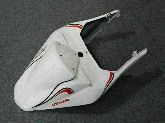 Carenados Moto Kawasaki EX250 2008-2012 - Blanco Rojo Baratos