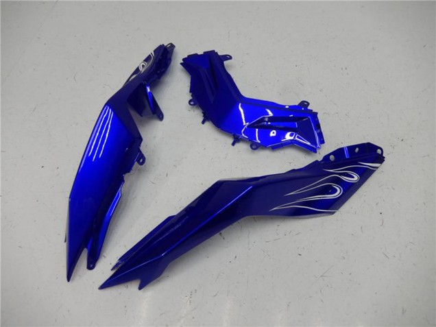 Carenados Moto Kawasaki Ninja 300 EX300R 2013-2024 - Azul Negro Blanco Llama Baratos
