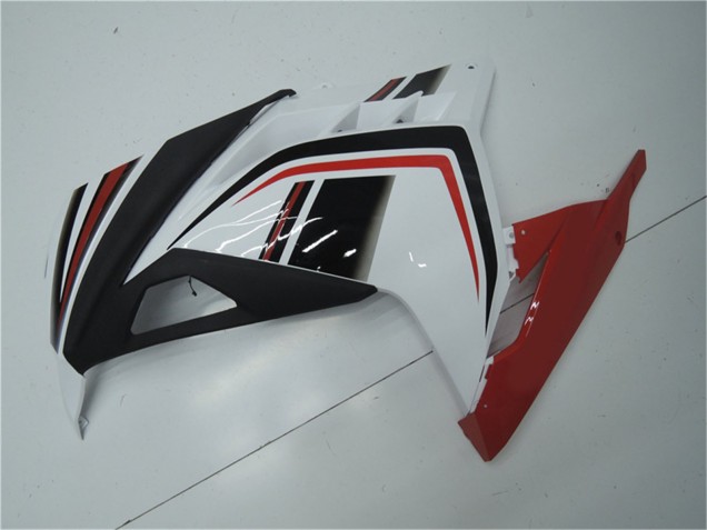 Carenados Moto Kawasaki Ninja 300 EX300R 2013-2024 - Blanco Rojo Negro Baratos