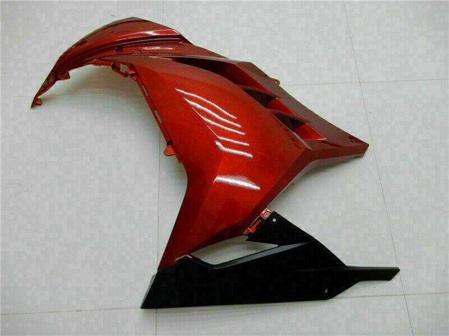 Carenados Moto Kawasaki Ninja 300 EX300R 2013-2024 - Rojo Negro Baratos