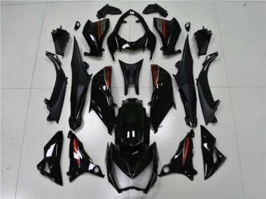 Carenados Moto Kawasaki Z800 2013-2018 - Negro Brillante Rojo Plata Baratos