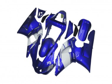 Carenado Moto Yamaha YZF R1 2000-2001 - Azul Blanco Baratos