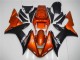 Carenados Moto Yamaha YZF R1 2002-2003 - Naranja Negro Mate Baratos