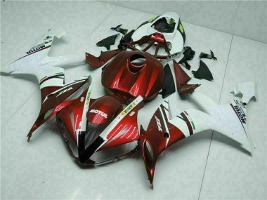Carenados Moto Yamaha YZF R1 2004-2006 - Blanco Rojo Amarillo Motul 46 Baratos