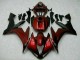 Carenados Moto Yamaha YZF R1 2004-2006 - Rojo Granate Negro Mate Baratos