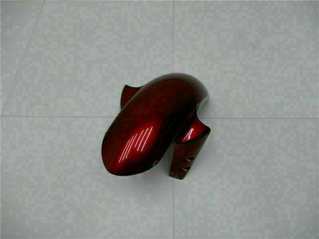 Carenados Moto Yamaha YZF R1 2004-2006 - Rojo Granate Negro Mate Baratos