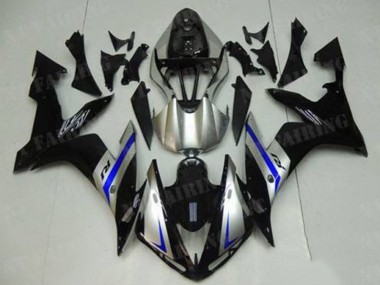 Carenados Moto Yamaha YZF R1 2004-2006 - Plata Azul Negro Baratos