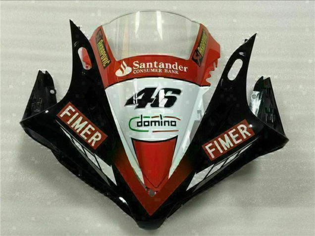 Carenados Moto Yamaha YZF R1 2007-2008 - Rojo Blanco Negro Fimer Santander 46 Baratos