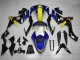 Carenados Moto Yamaha YZF R1 2007-2008 - Azul Amarillo Negro Tiburón Baratos