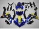 Carenados Moto Yamaha YZF R1 2007-2008 - Azul Amarillo Negro Tiburón Baratos