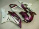 Carenados Moto Yamaha YZF R6 1998-2002 - Blanco Púrpura Baratos