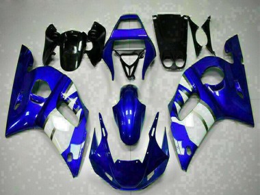 Carenados Moto Yamaha YZF R6 1998-2002 - Azul Blanco Baratos