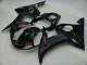 Carenados Moto Yamaha YZF R6 2003-2004 - Negro Brillante Negro Mate Rojo Calcomanías Baratos