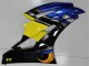 Carenados Moto Yamaha YZF R6 2006-2007 - Azul Amarillo Negro Brillante Tiburón Baratos