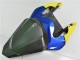 Carenados Moto Yamaha YZF R6 2006-2007 - Azul Amarillo Negro Brillante Tiburón Baratos
