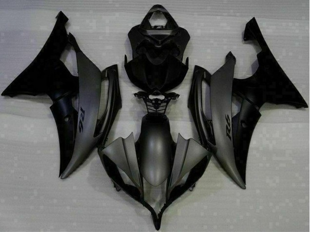 Carenado Moto Yamaha YZF R6 2008-2016 - Negro Mate Baratos