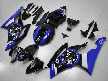 Carenado Moto Yamaha YZF R6 2008-2016 - Blanco Azul Negro Brillante Baratos