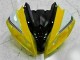 Carenados Moto Yamaha YZF R6 2008-2016 - Amarillo Blanco Negro Brillante Baratos