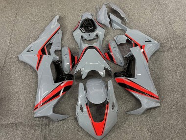 Carenados Moto Honda CBR1000RR 2017-2023 - Nardo Gris Rojo Raya Baratos