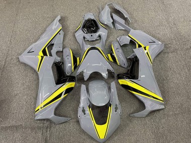 Carenados Moto Honda CBR1000RR 2017-2023 - Nardo Gris Amarillo Raya Baratos