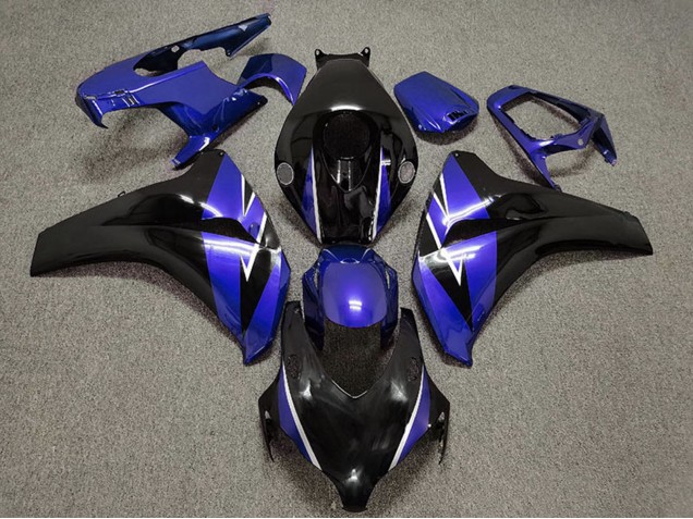 Carenado Moto Honda CBR1000RR 2008-2011 - Azul Negro Brillante Baratos