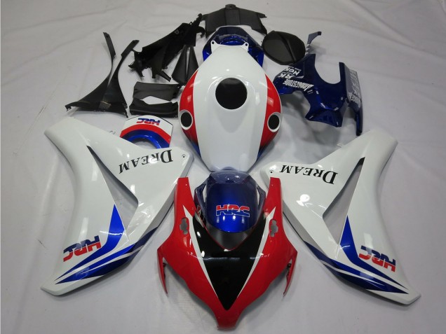 Carenados Moto Honda CBR1000RR 2008-2011 - Blanco Rojo Azul HRC Dream Negro Brillante Baratos