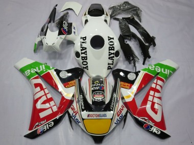 Carenados Moto Honda CBR1000RR 2008-2011 - Blanco Rojo Amarillo Verde Negro Givi Playboy Baratos