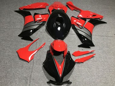 Carenados Moto Honda CBR1000RR 2012-2016 - Rojo Gris Negro Brillante Baratos