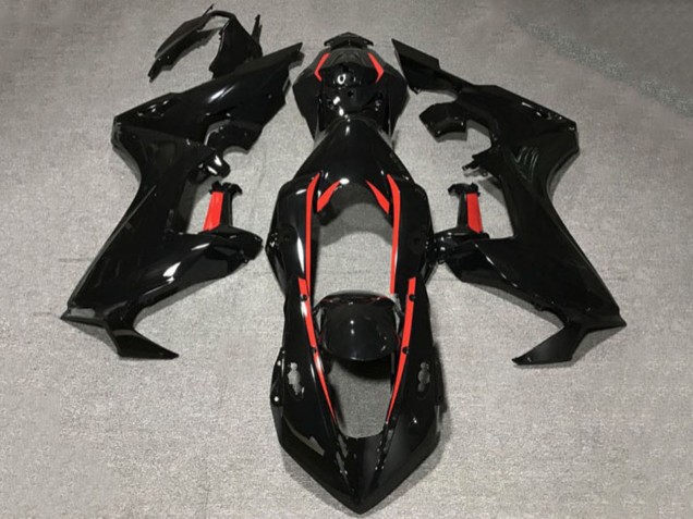 Carenados Moto Honda CBR1000RR 2017-2023 - Negro Brillante Rojo Línea Baratos