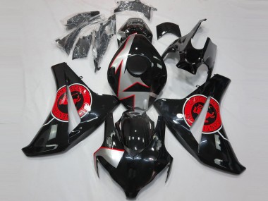 Carenados Moto Honda CBR1000RR 2008-2011 - Plata Rojo Negro Brillante Baratos