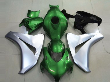 Carenados Moto Honda CBR1000RR 2008-2011 - Plata Verde Baratos