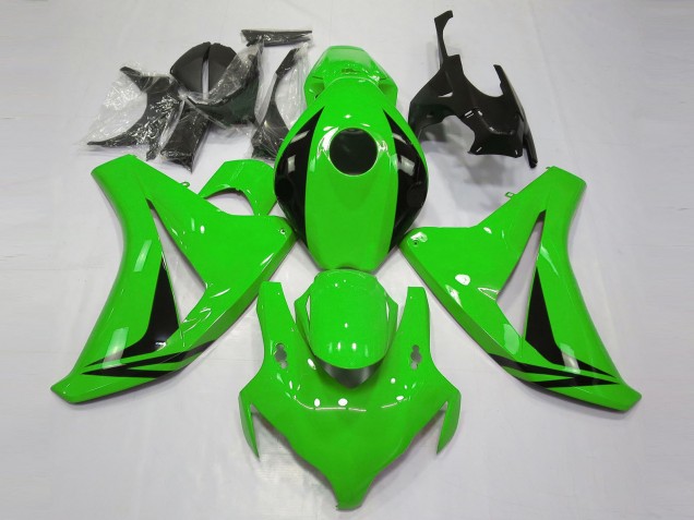 Carenados Moto Honda CBR1000RR 2008-2011 - Verde Negro Brillante OEM Estilo Baratos