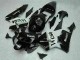 Carenados Moto Honda CBR600RR 2003-2004 - Negro Brillante Blanco West Mobil Baratos